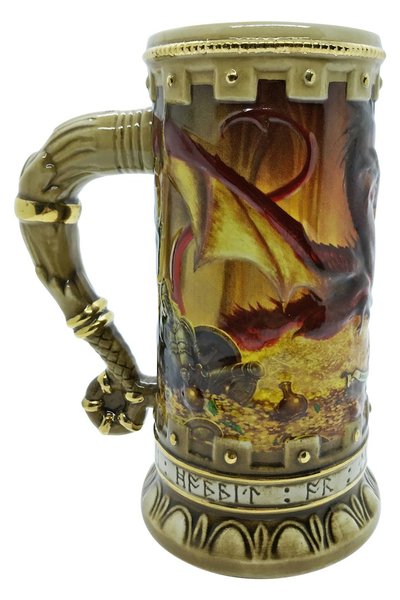caneca ceramica the hobbit smaug limited edition stein villa store 4748 a