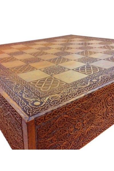 tabuleiro de xadrez lewis celta viking villa store 6261 4