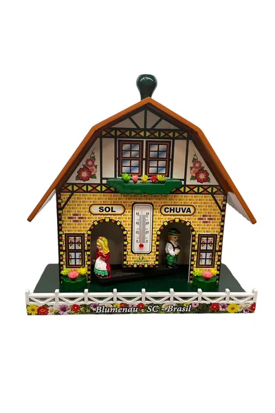 casinha tipica germanica amarela 947a