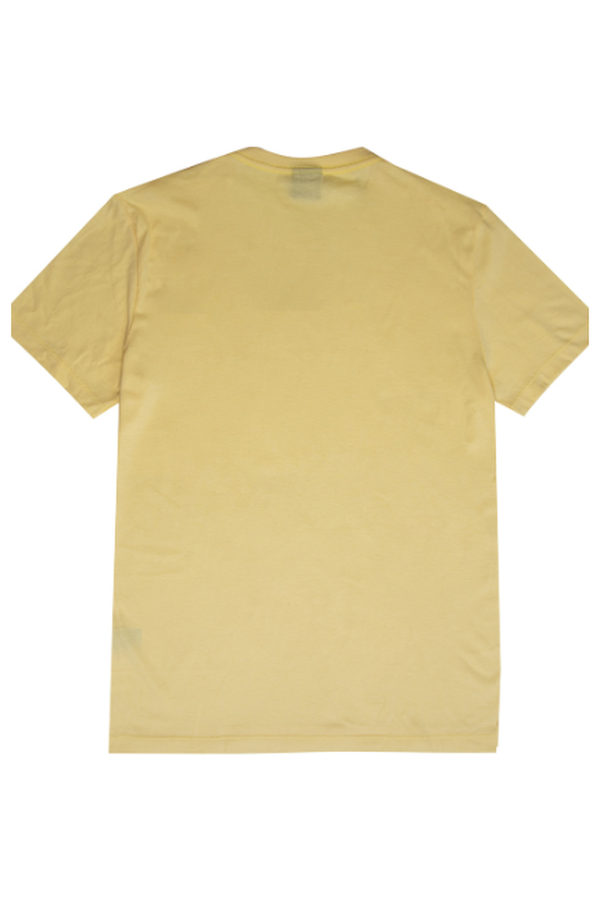 camiseta basica masc amarelo costa