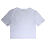 camiseta basica cropped branca